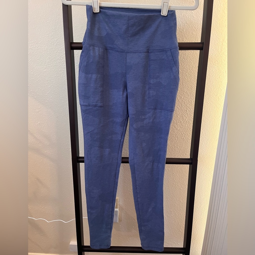 aerie offline High-Waist Blue Pocket Leggings